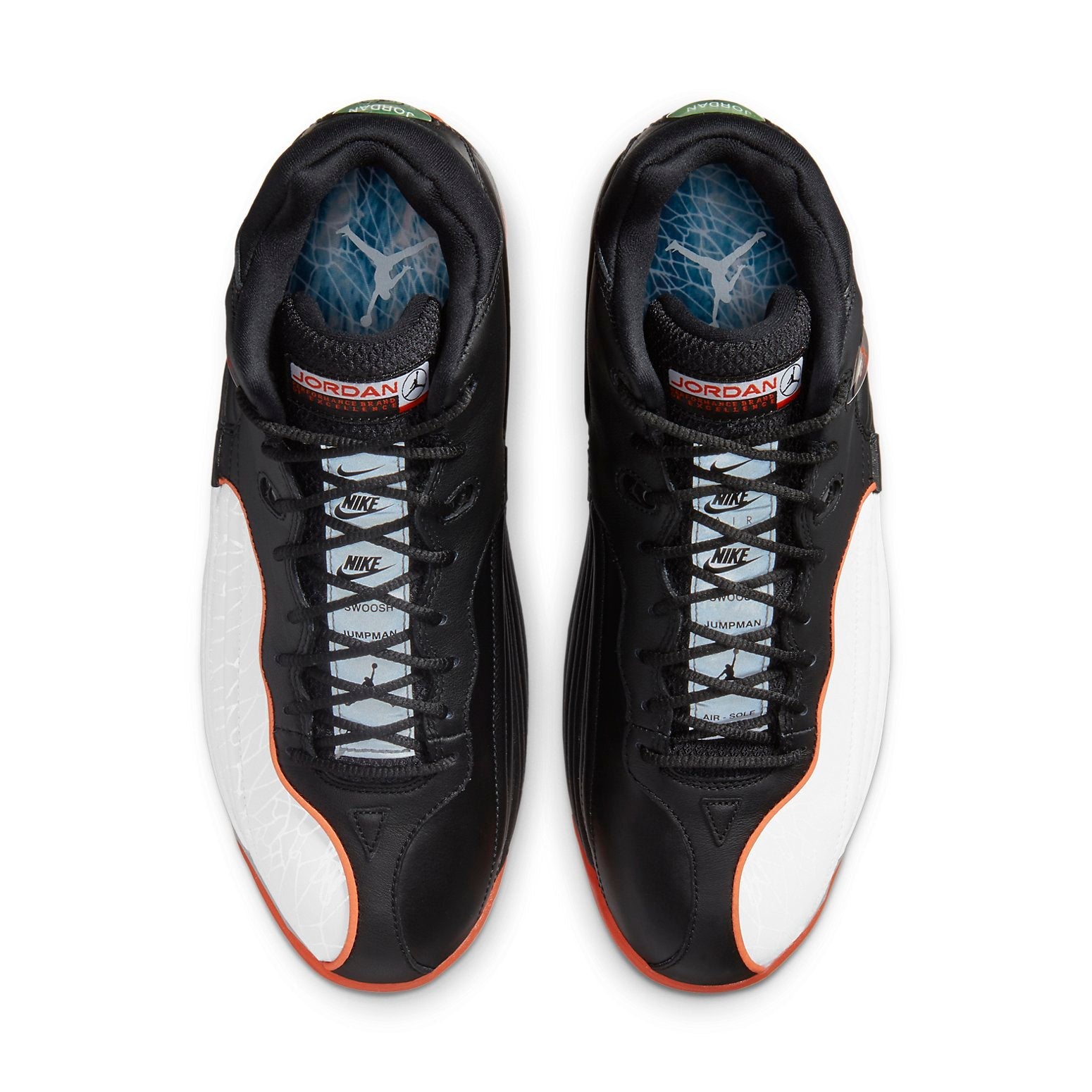 Air Jordan Jumpman Team 1 'Black Blaze Orange' CU0681-008