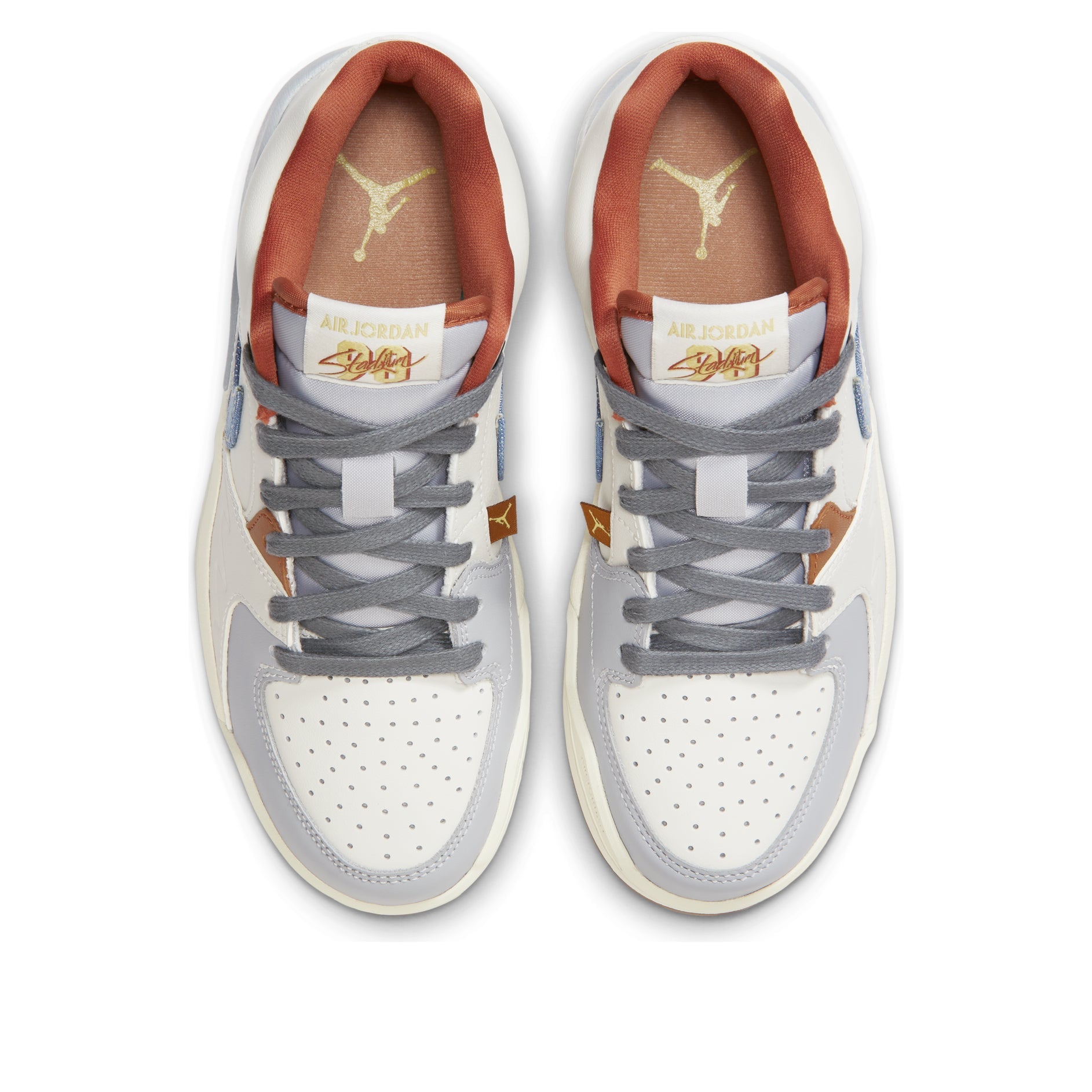 (WMNS) Air Jordan Stadium 90 'Beige Lt Armory Blue' FZ5696-041