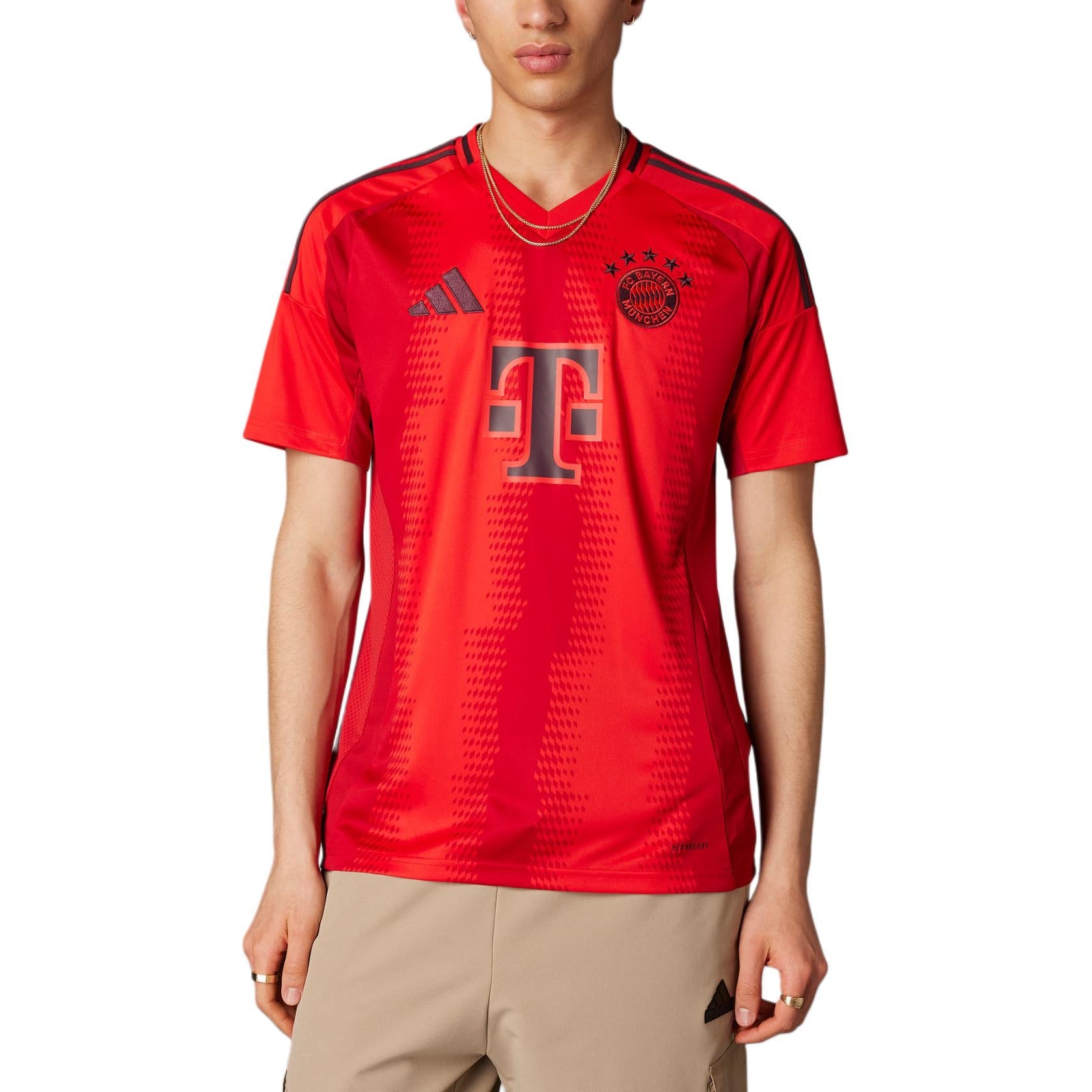 adidas FC Bayern 24/25 Home Jersey Asia Sizing 'Red' IT8511