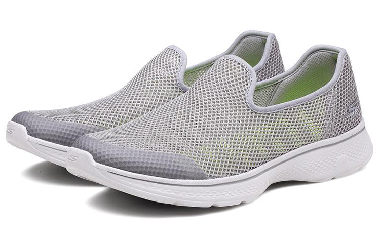Skechers Go Walk 4 'Grey White' 54158-CHAR
