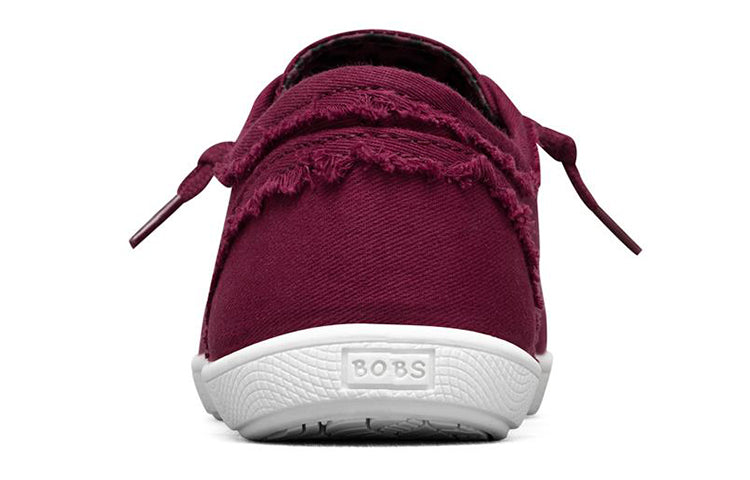 (WMNS) Skechers Bob's B Cute Low-Top Sneakers Deep-Wine 33492-BURG