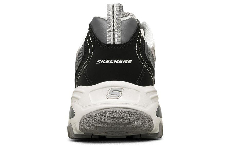 Skechers D'Lites 1.0 Low-Top Running Shoes Black/Grey 237153-BKGY