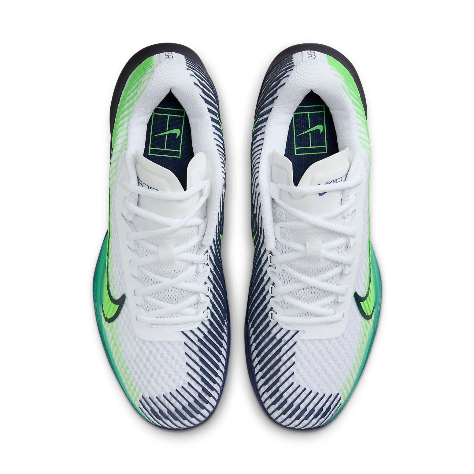Nike Zoom Vapor 11 HC 'White Green Strike Navy' DR6966-103
