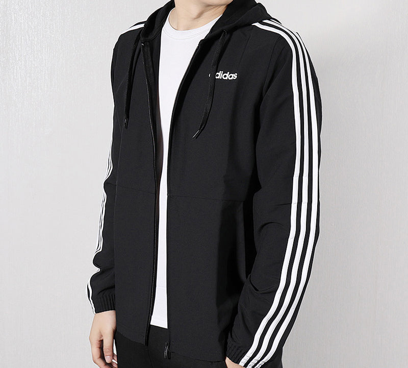 adidas Hooded Jacket 'Black' DQ3066