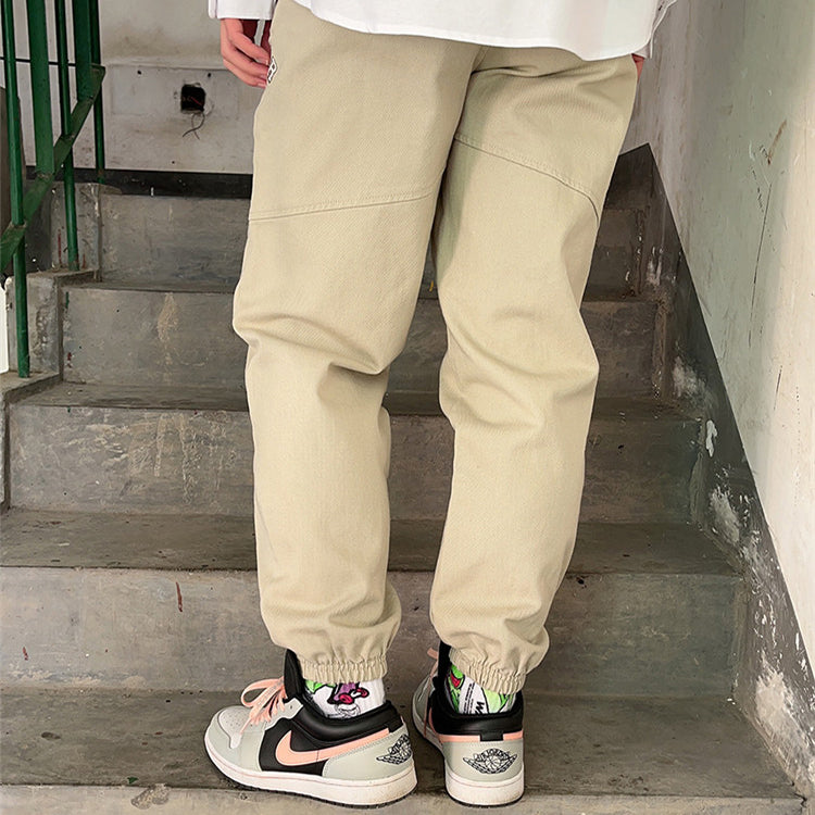 (WMNS) Converse All Star Drawstring Pants Asia Sizing 'Beige' 10024887-A01