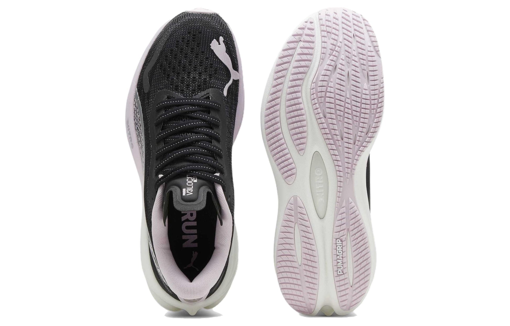 (WMNS) PUMA Velocity Nitro 3 'Black Silver Grape Mist' 377749-02