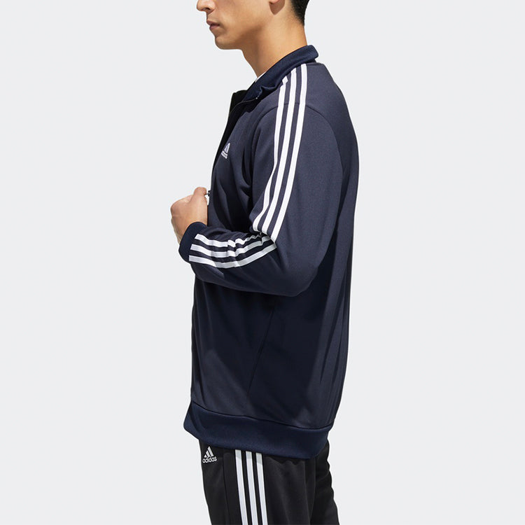 adidas Training Sports Long Sleeves Jacket Blue FM5314