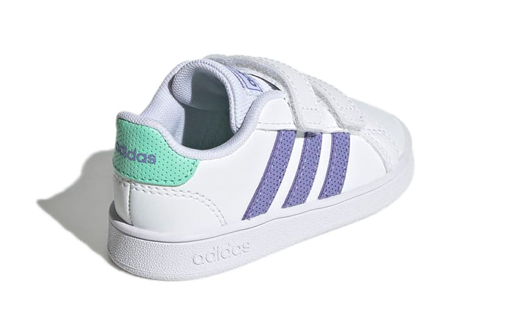 (TD) adidas Grand Court 'White Purple Mint' GX5752