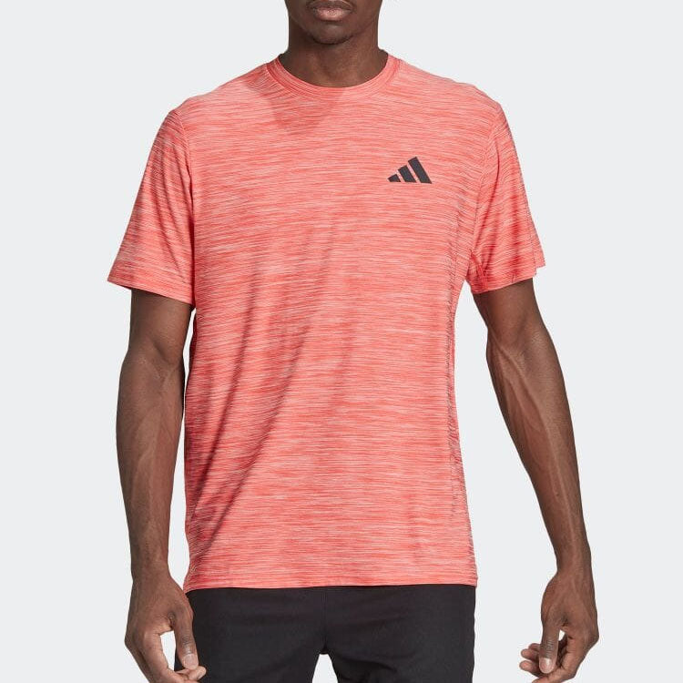 adidas Train Essentials Seasonal Stretch Training Tee 'Red' IB8129
