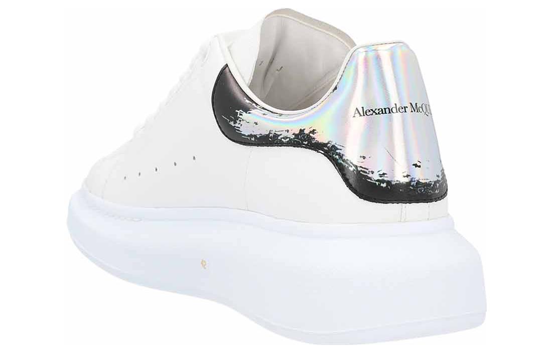 Alexander McQueen Oversized Sneakers 'White Black Silver' 705061WIBNS9989