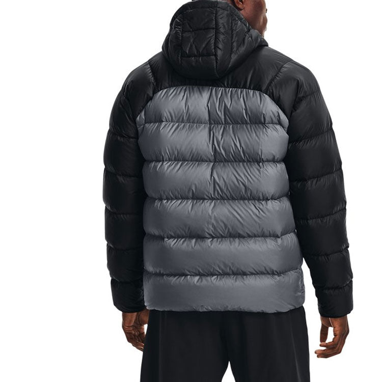 Under Armour Down Puffer Jacket 'Black Grey' 1364903-001