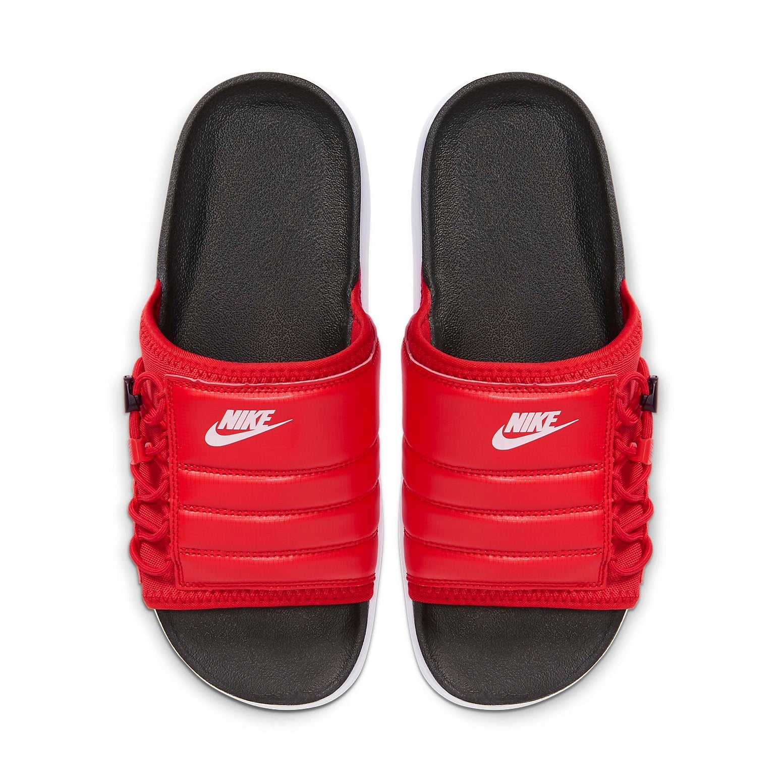 Nike Asuna Slide Minimalistic Shoe Black Red CI8800-001