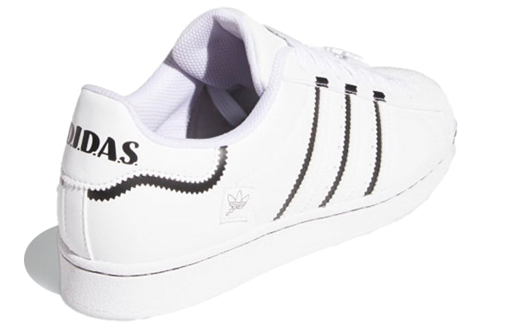 adidas Superstar 'Thin Stripes White Black' GV7186