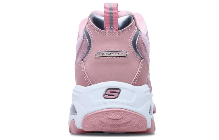 (WMNS) Skechers D'lites Sports Shoes Pink/Red/White 66666078-PNK