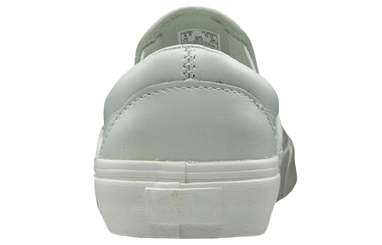 Vans Classic Slip-On Leather Peppermint Green VN0A38F7MRI