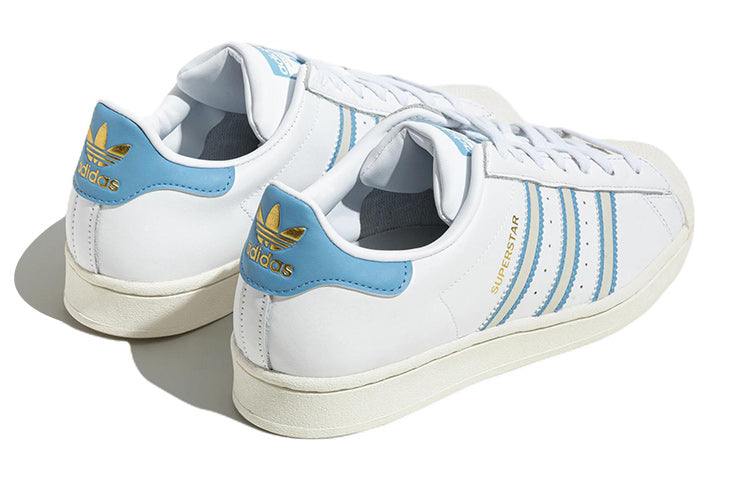 adidas Originals Superstar Shoes 'Off White Light Blue' GX9876
