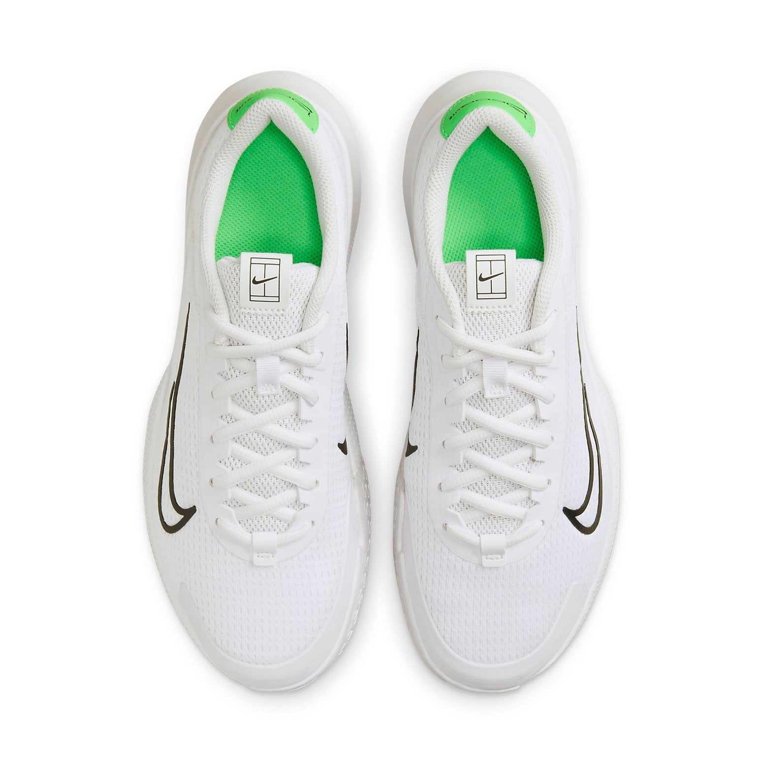 (WMNS) Nike Court Vapor Lite 2 HC 'White Poison Green' DV2019-106