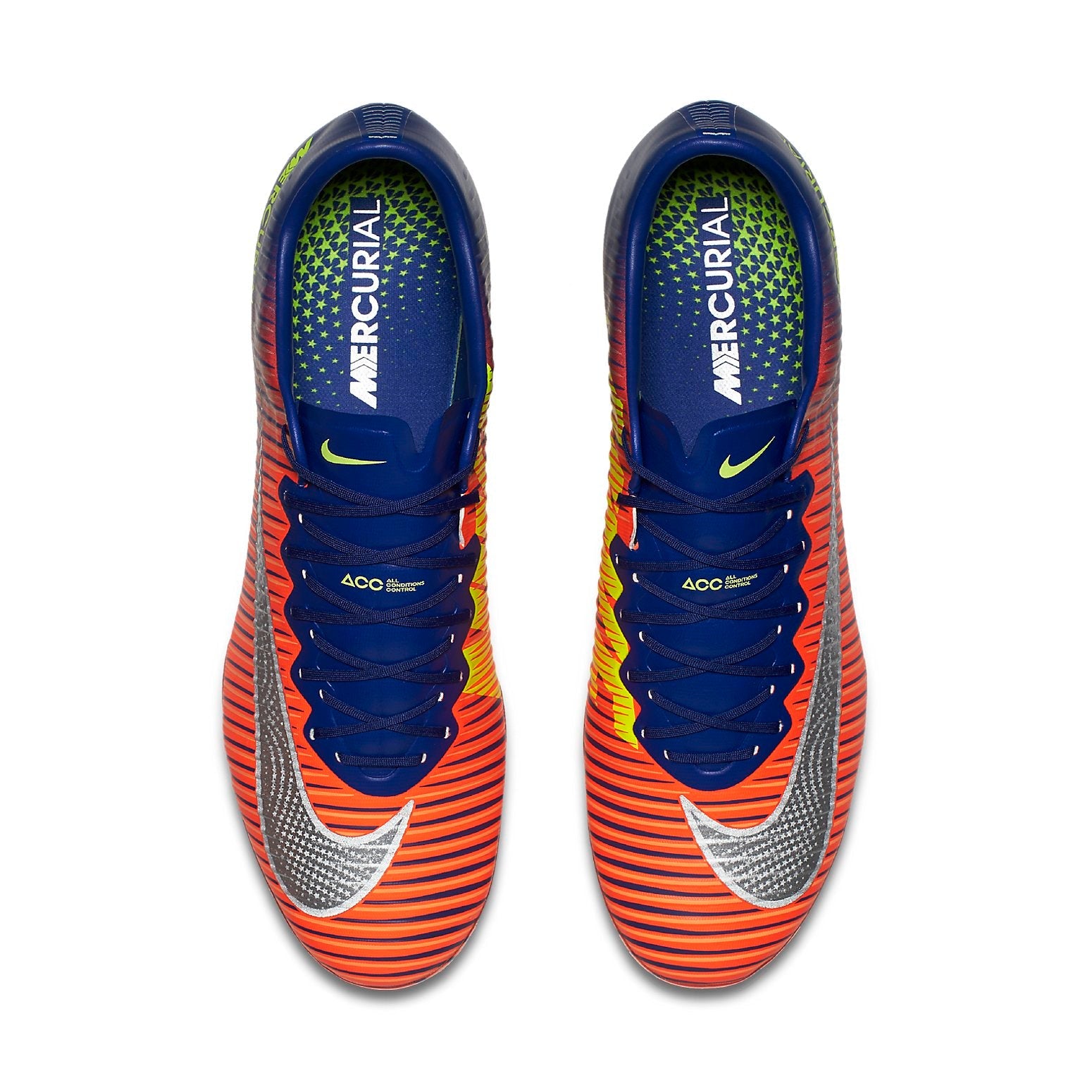 Nike Mercurial Vapor 11 FG 'Blue Orange Silver' 831958-408