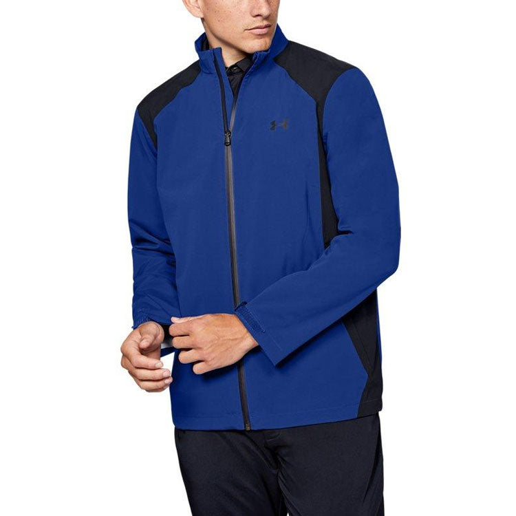 Under Armour Portrush Rain Logo Jacket 'Royal Blue' 1352108-400