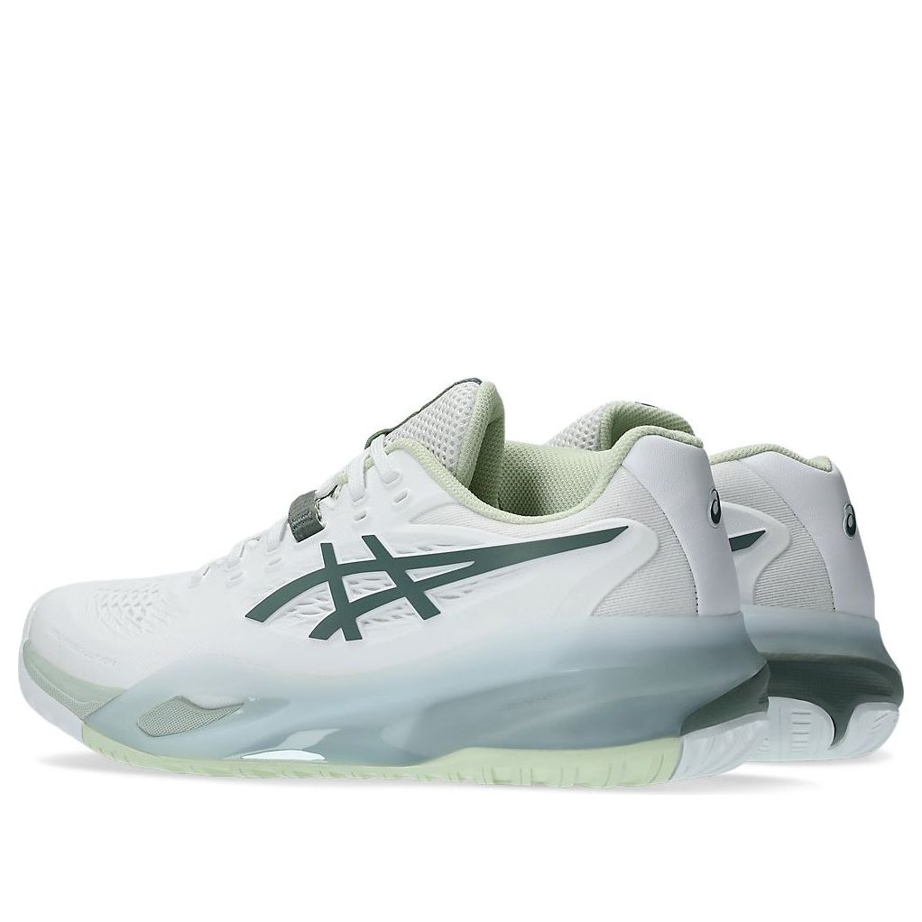 (WMNS) ASICS Gel-Resolution X Wide Tennis 'White Monument Blue' 1042A278-102