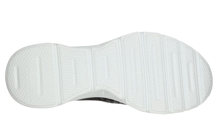(WMNS) Skechers Glide Step Slip-on Shoes Black 149328-BKCC