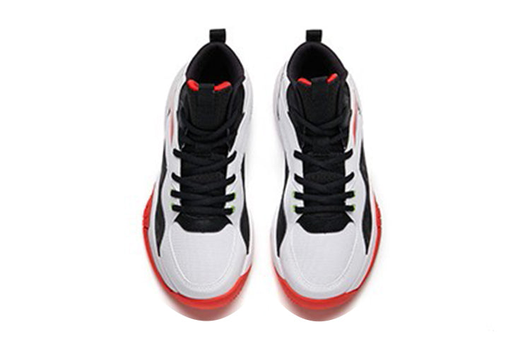 ANTA Basketball Series Sneakers High 'White Black Red' A312141105A-1