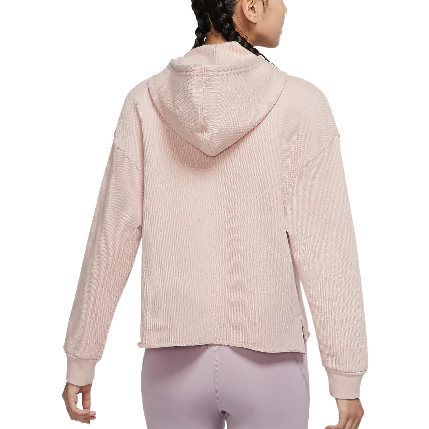 (WMNS) Nike Yoga Cover-Up Hoodie 'Pink' DD5765-601
