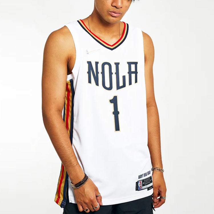 Nike x NBA New Orleans Pelicans 21-22 Jerseys 'Zion Williamson 1' DB4037-100