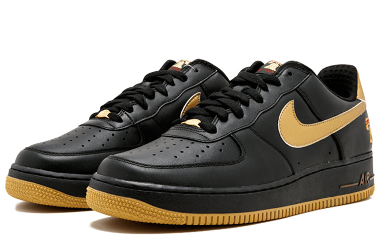 Nike Air Force 1 Premium 'Black Metallic Gold' 309096-071