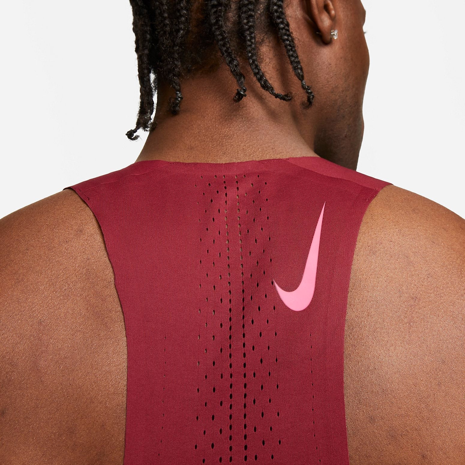 Nike Dri-FIT ADV AeroSwift Racing Singlet 'Burgundy' DM4624-677
