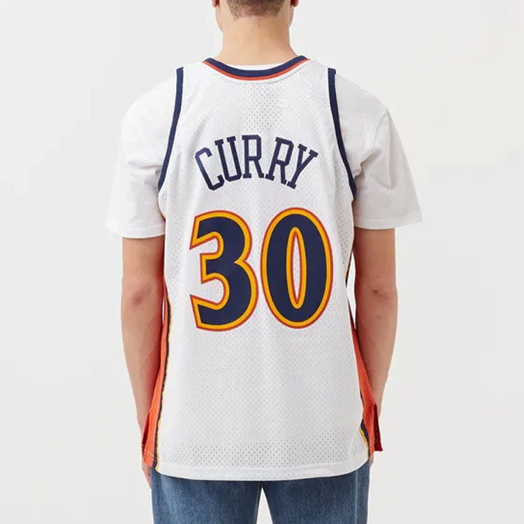 M&N G2 Swingman Warriors '0910 #30'  Stephen Curry SMJYGS18169-GSWWHIT09SCU