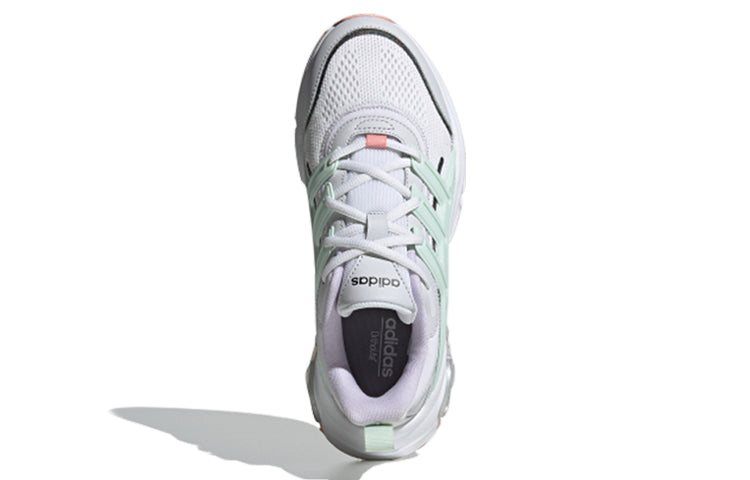 (WMNS) adidas neo Quadcube Cc 'White Gray Green' FX0271