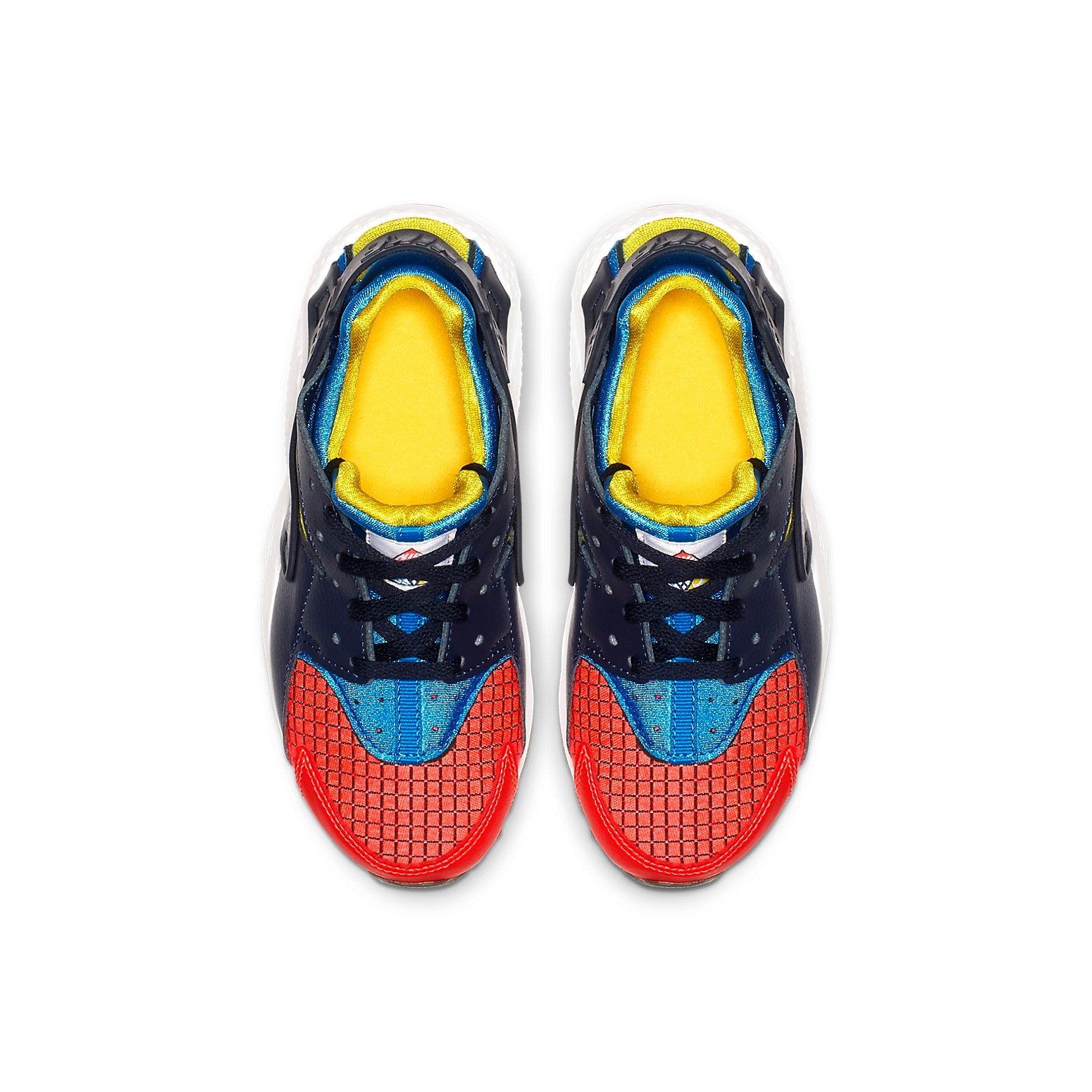 (GS) Nike Huarache Run 'Red Yellow Blue' BQ7097-600