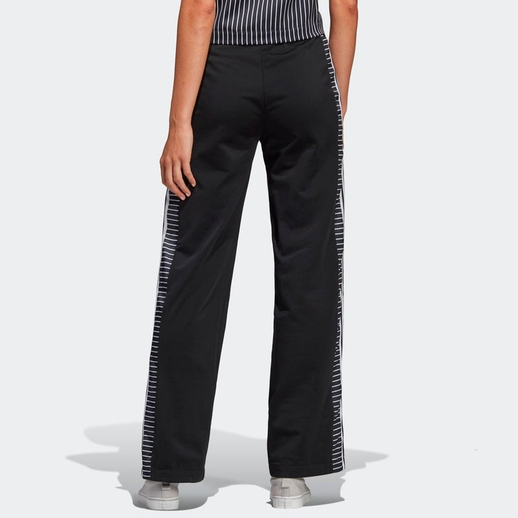 (WMNS) adidas Originals Mid Waist Casual Pants 'Black' DU9880