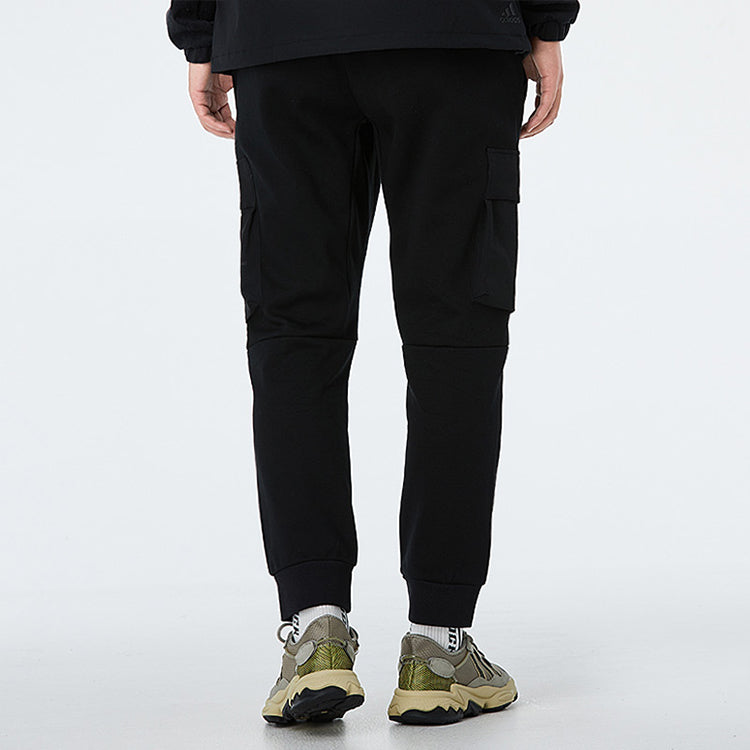 adidas Th Pnt Fab Fleece Cuffed Sweatpants Men Black GR6950