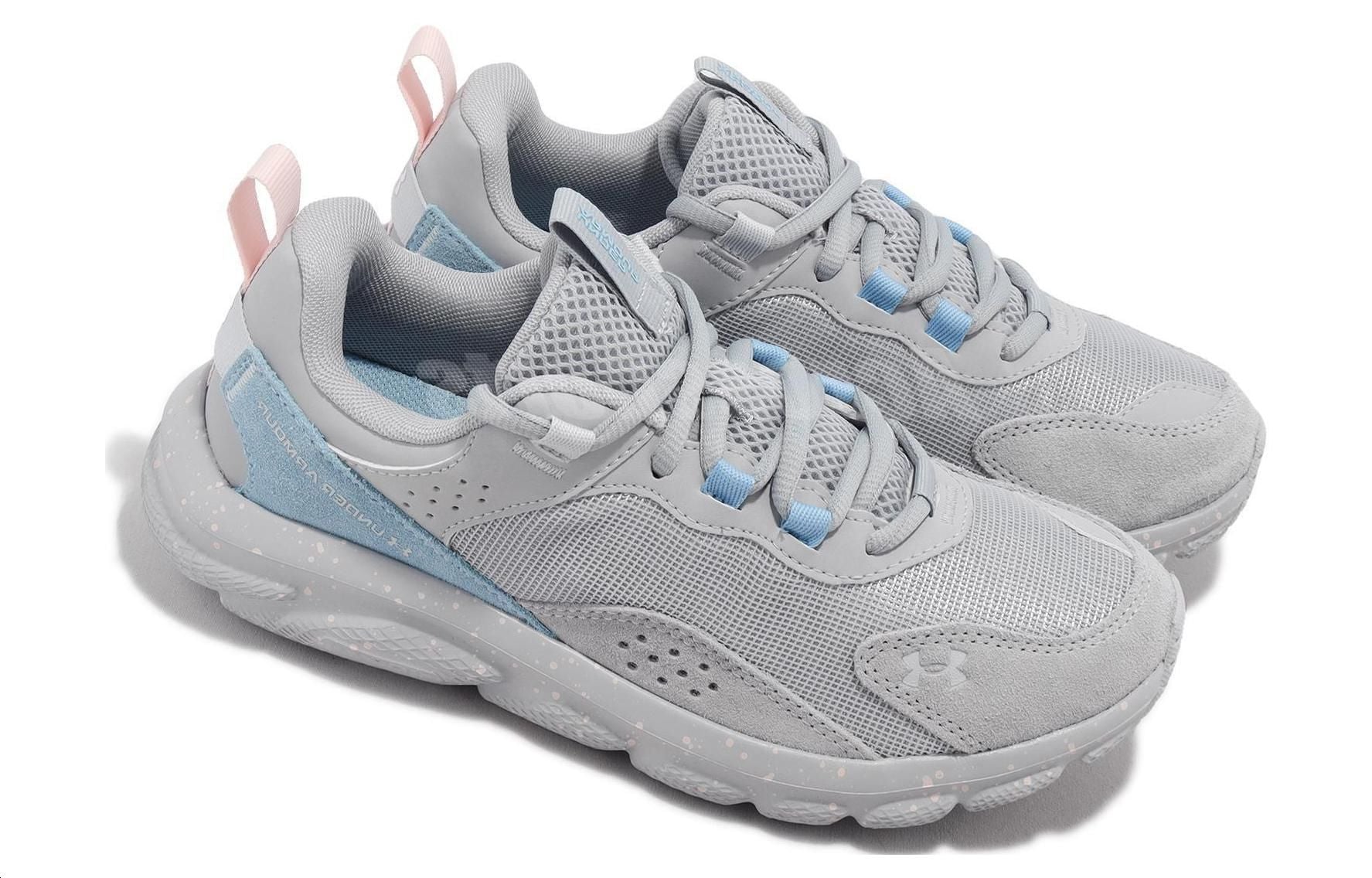 (WMNS) Under Armour Charged Verssert Spkle Sneakers 'Grey Blue' 3025751-107