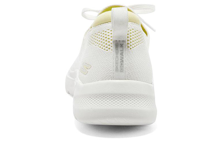 (WMNS) Skechers Go Walk 6 Hyper Burst 'White Yellow' 896136-WLM