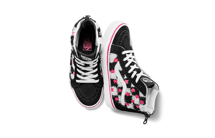 (PS) Vans SK8-Hi 'Black White Pink' VN000W9W8CE