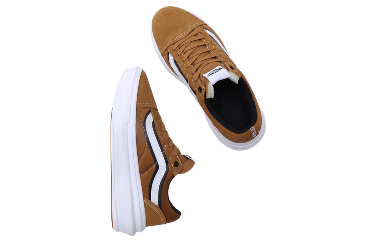 Vans Old Skool Overt ComfyCush 'Brown White' VN0A7Q5E1M9