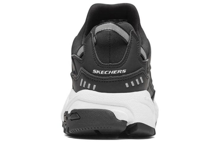 Skechers Stamina Running Shoes 'Black And White' 666028-BLK