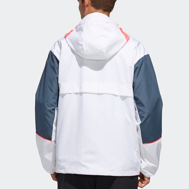 adidas W.N.D. Sports Stylish Hooded Jacket White GF3998
