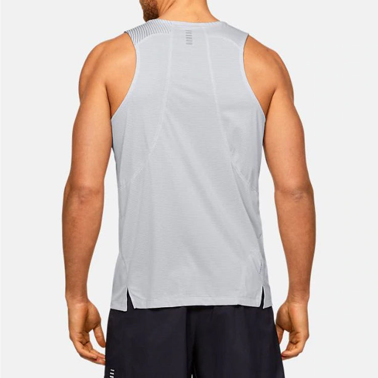 Under Armour Qualifier Iso-Chill Running Tank 'Halo Grey' 1350135-014