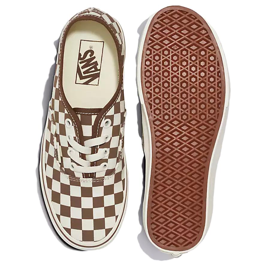 Vans Authentic Checkerboard 'White Brown' VN000BW5BRO
