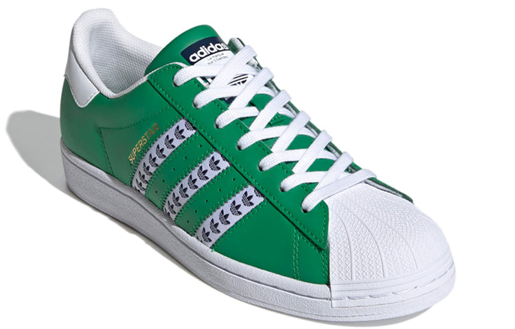 adidas originals Superstar 'Green White' FW9209