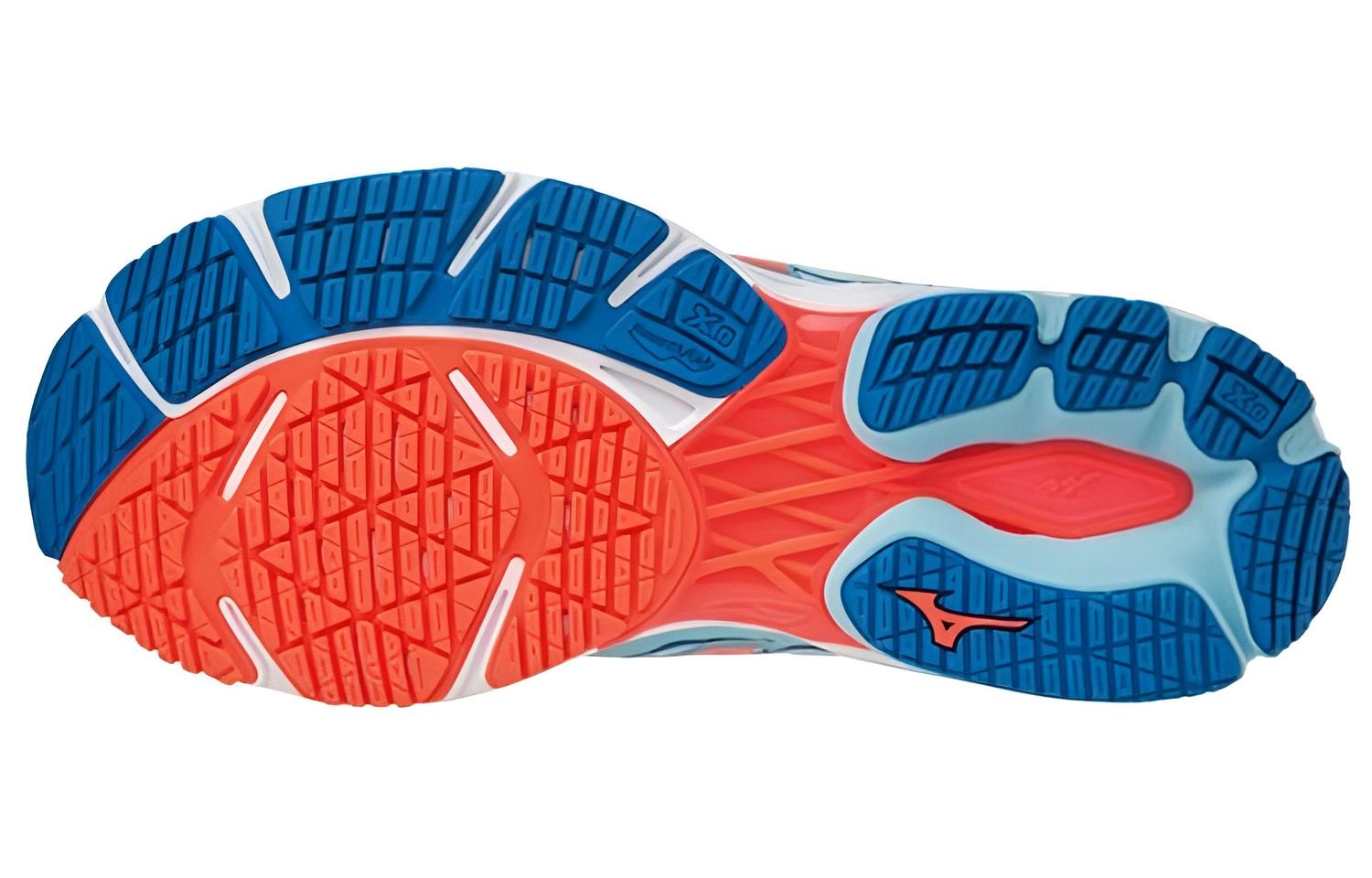 Mizuno Shadow Azul Naranja Lightweight Wear-resistant Blue J1GD173055