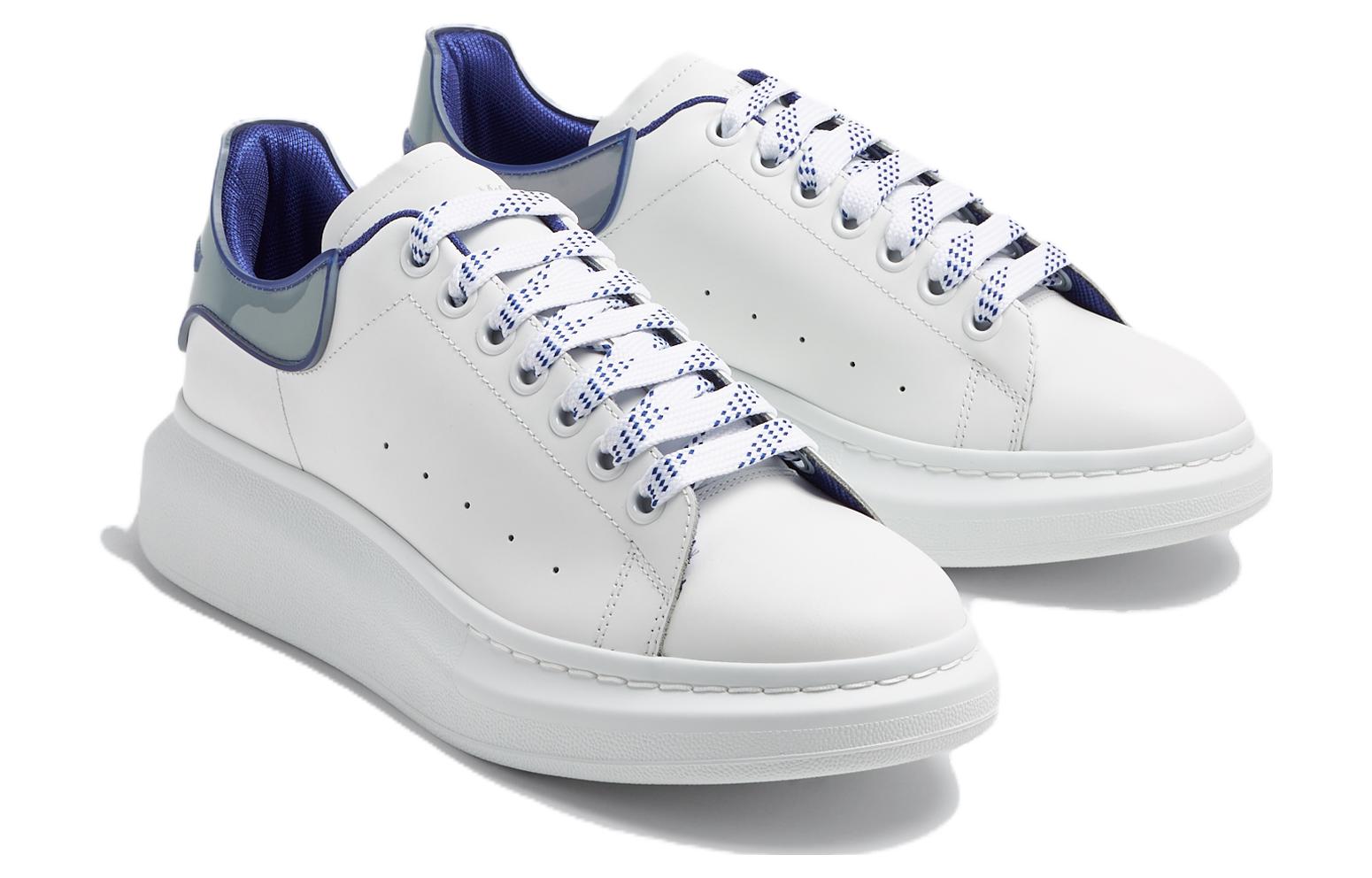 Alexander McQueen Oversized Sneakers 'White Blue Iridescent' 757704WIE868710