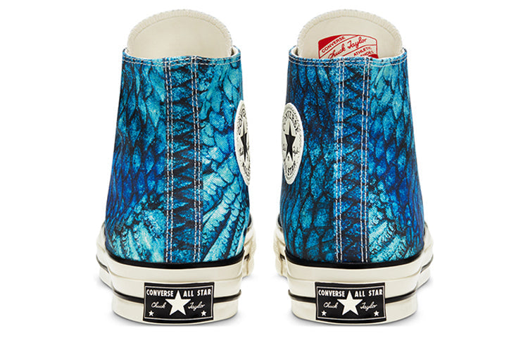 Converse Animal Print Chuck 1970s 'Blue White' 167486C