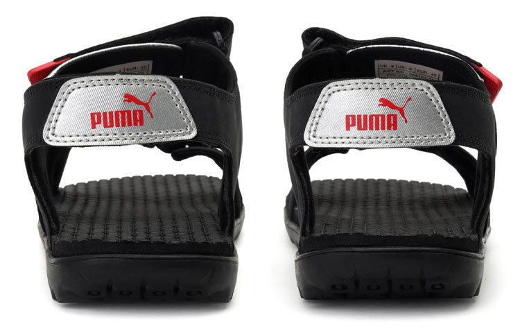 PUMA Taurus Idp Sandals Black/Silver/Red 366101-02