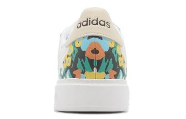 (WMNS) adidas Grand Court Cloudfoam 'Floral Heel' HP6623