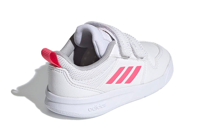 (TD) adidas Tensaur Shoes White/Pink S24059